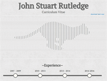 Tablet Screenshot of johnstuartrutledge.com